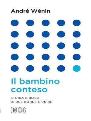 cover image of Il bambino conteso